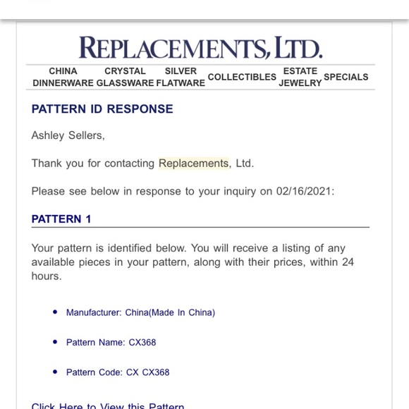 CX368 Fine China Salad Plates - Set of 4 - Picture 11 of 11